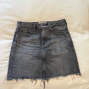 Everlane The Denim Skirt size 25, gray